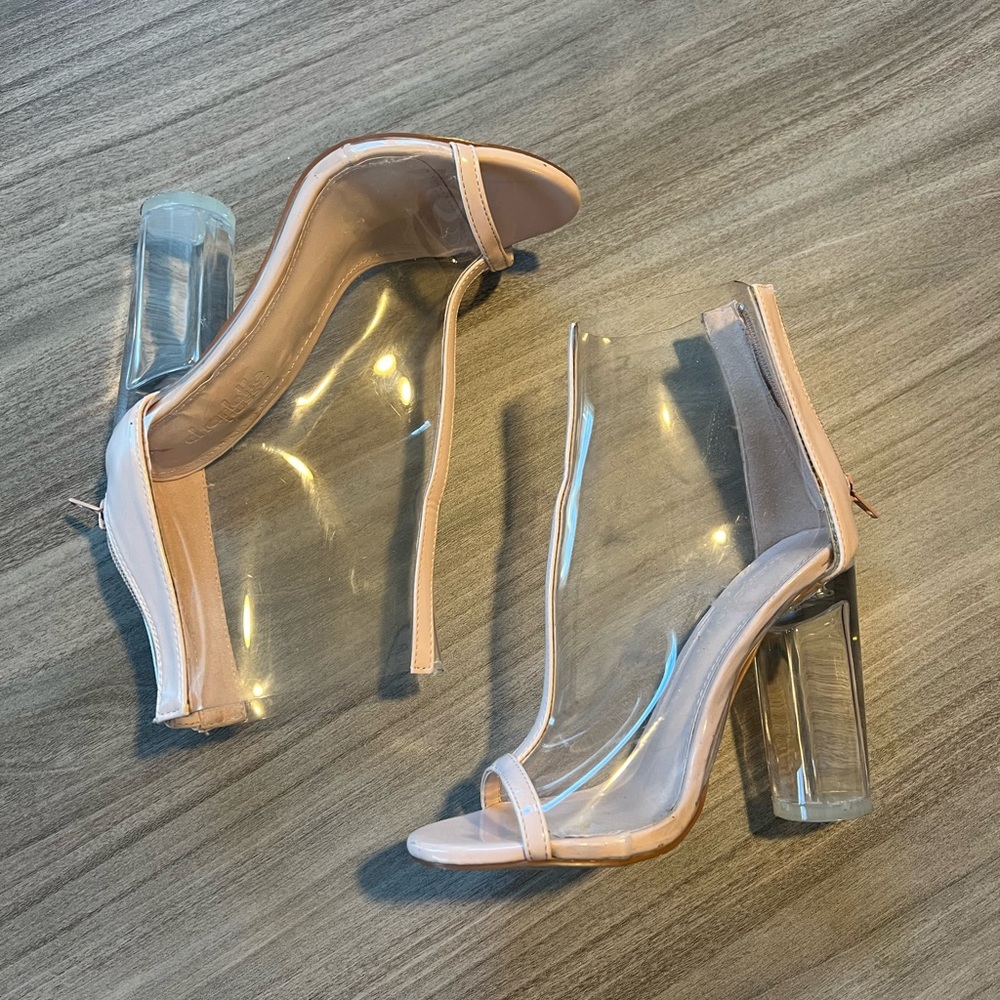 Clear Booty Boots